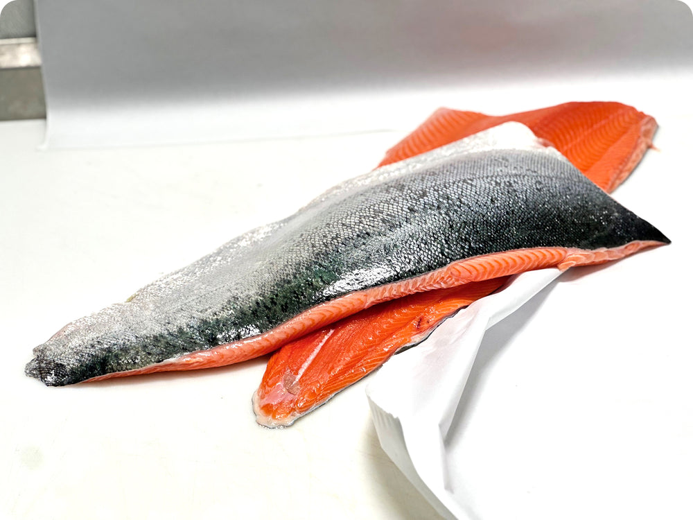 Wild King Salmon Fillet (Fresh) by the pound